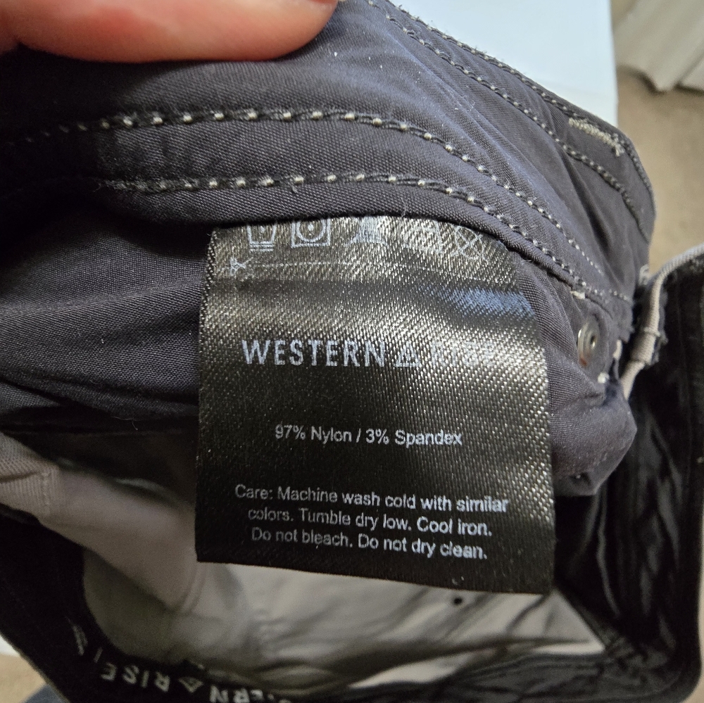 Western Rise Evolution Pant Slim Gray Men's 33 - Picture 11 of 13
